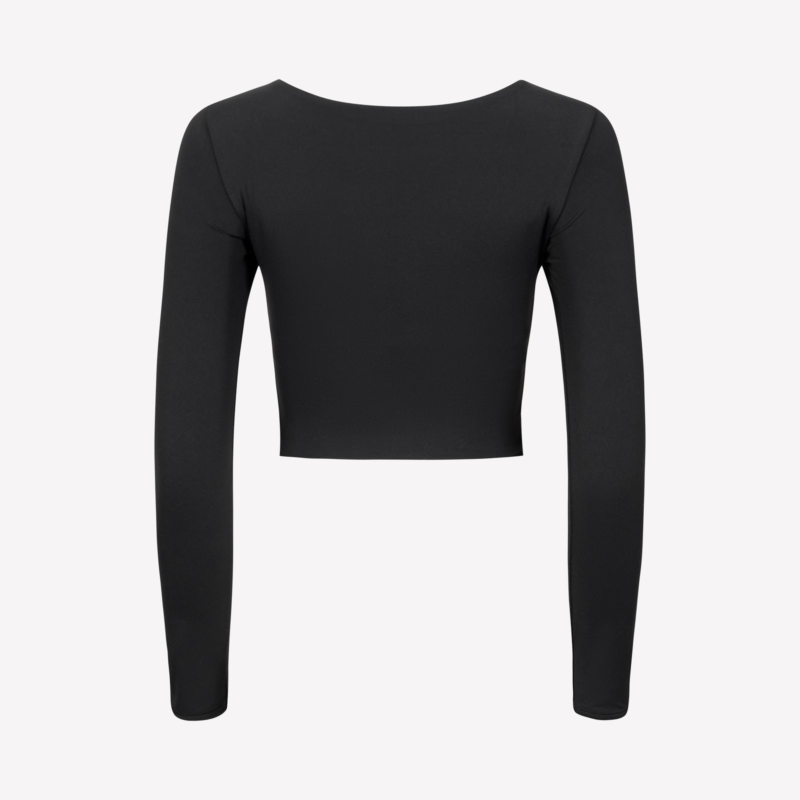 Cropped Long Sleeve - Black/White