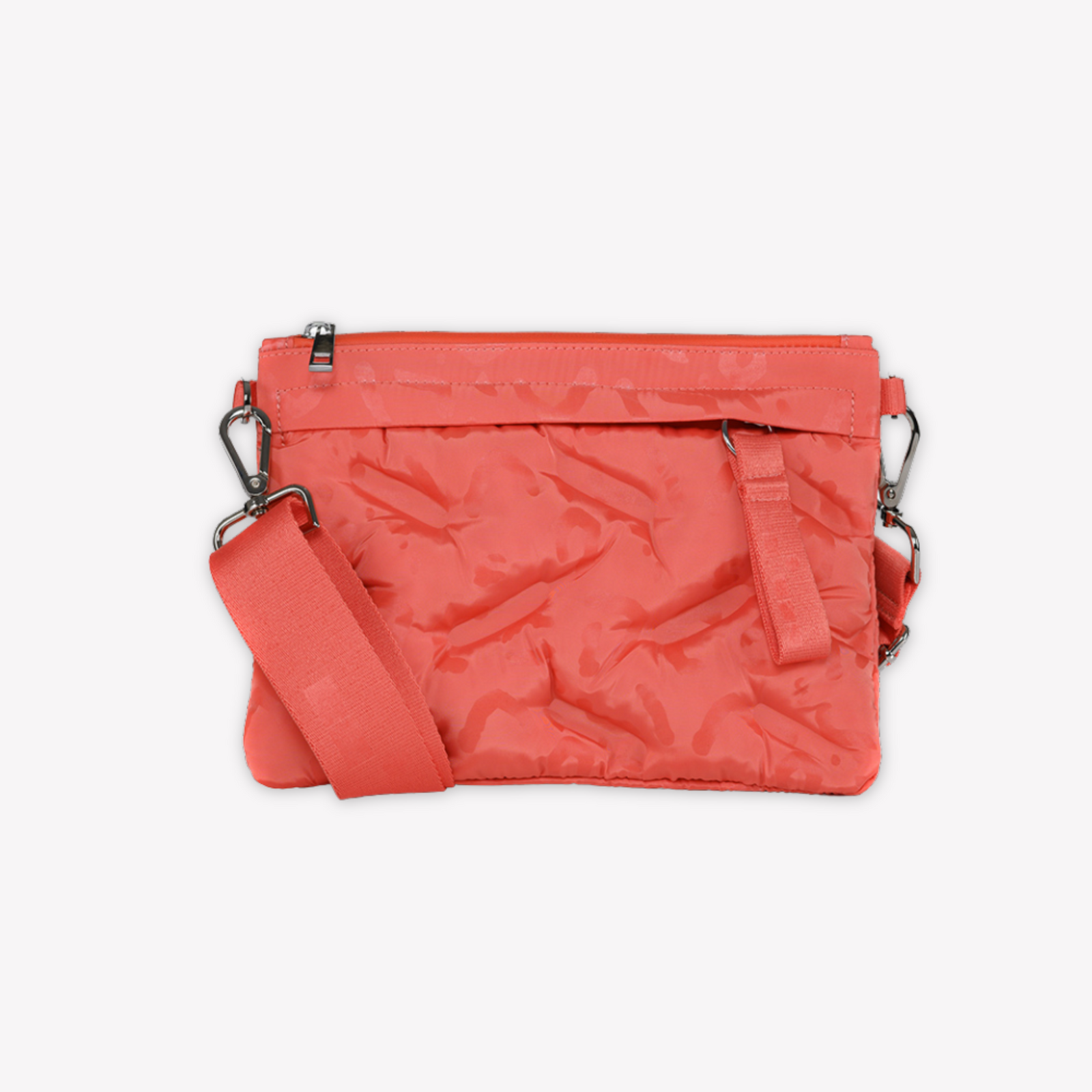 Crossbody/Belt Bag - Coral Cheetah