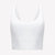 Sports Bra - White/Bright Coral