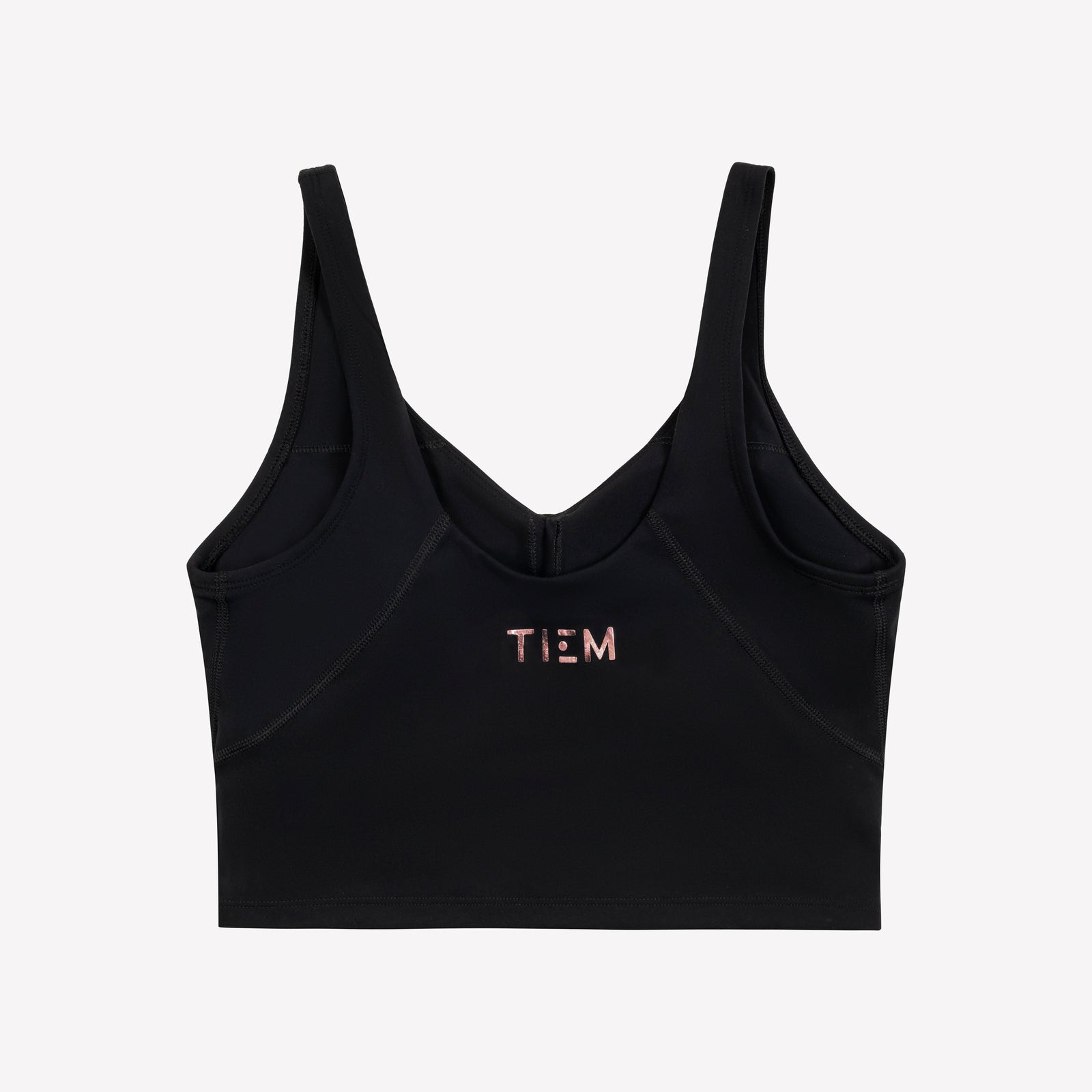 Sports Bra - Black/Rose Gold