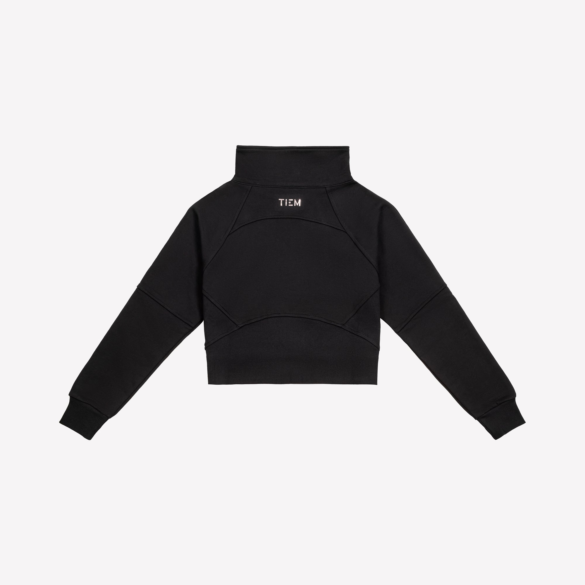 Half Zip Pullover - Black/Rose Gold