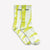 Hand-Dyed Cotton Crew Sock - Citron Glow