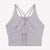 Sports Bra - Gray/Navy