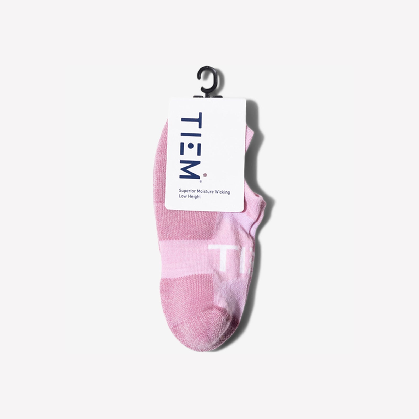Low-cut Performance Wool Socks - Dusty Pink/White