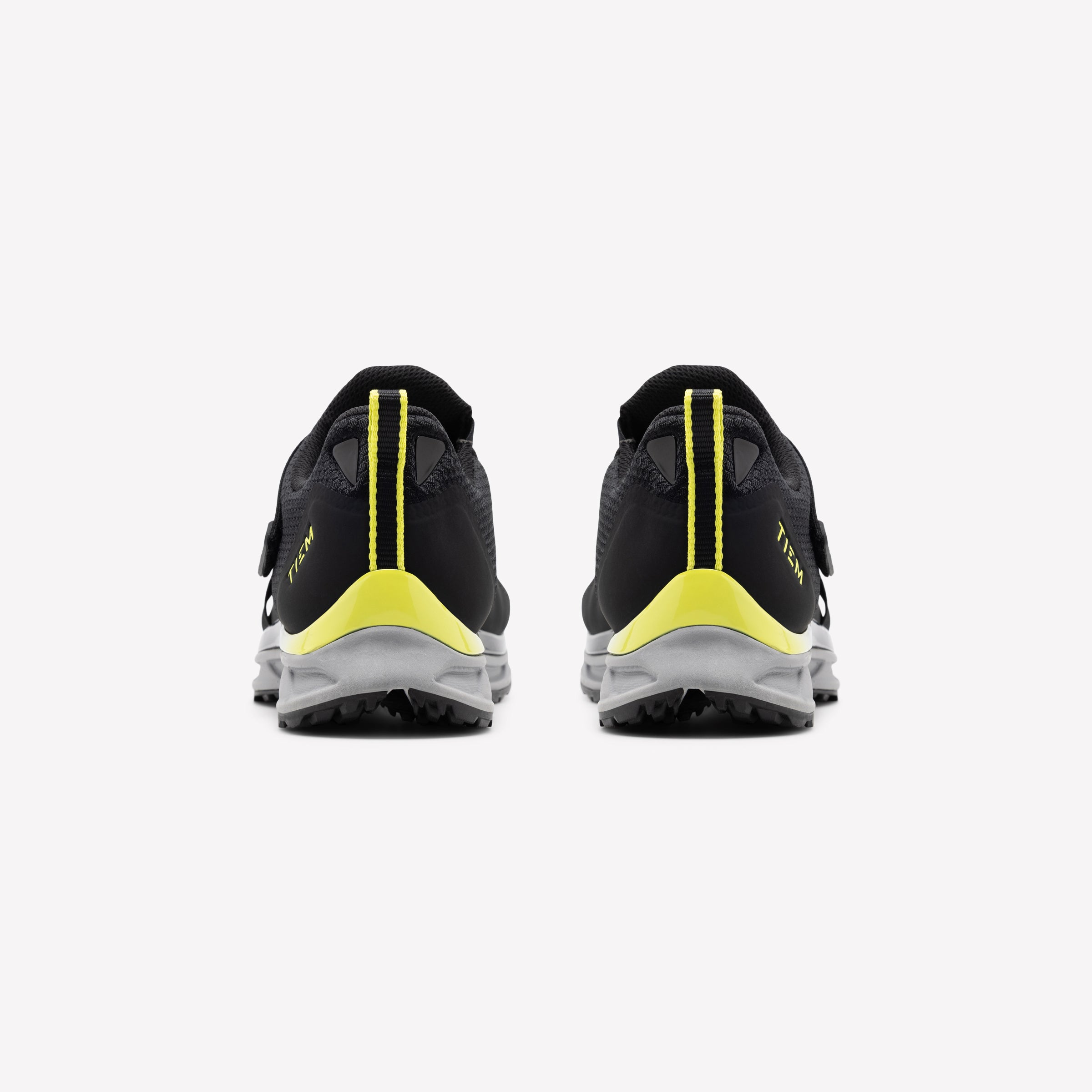 Men's Slipstream Cycling Shoe Black/Citron TIEM