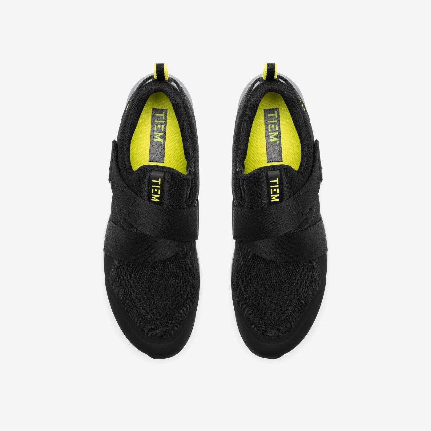 Men's Slipstream Cycling Shoe Black/Citron TIEM