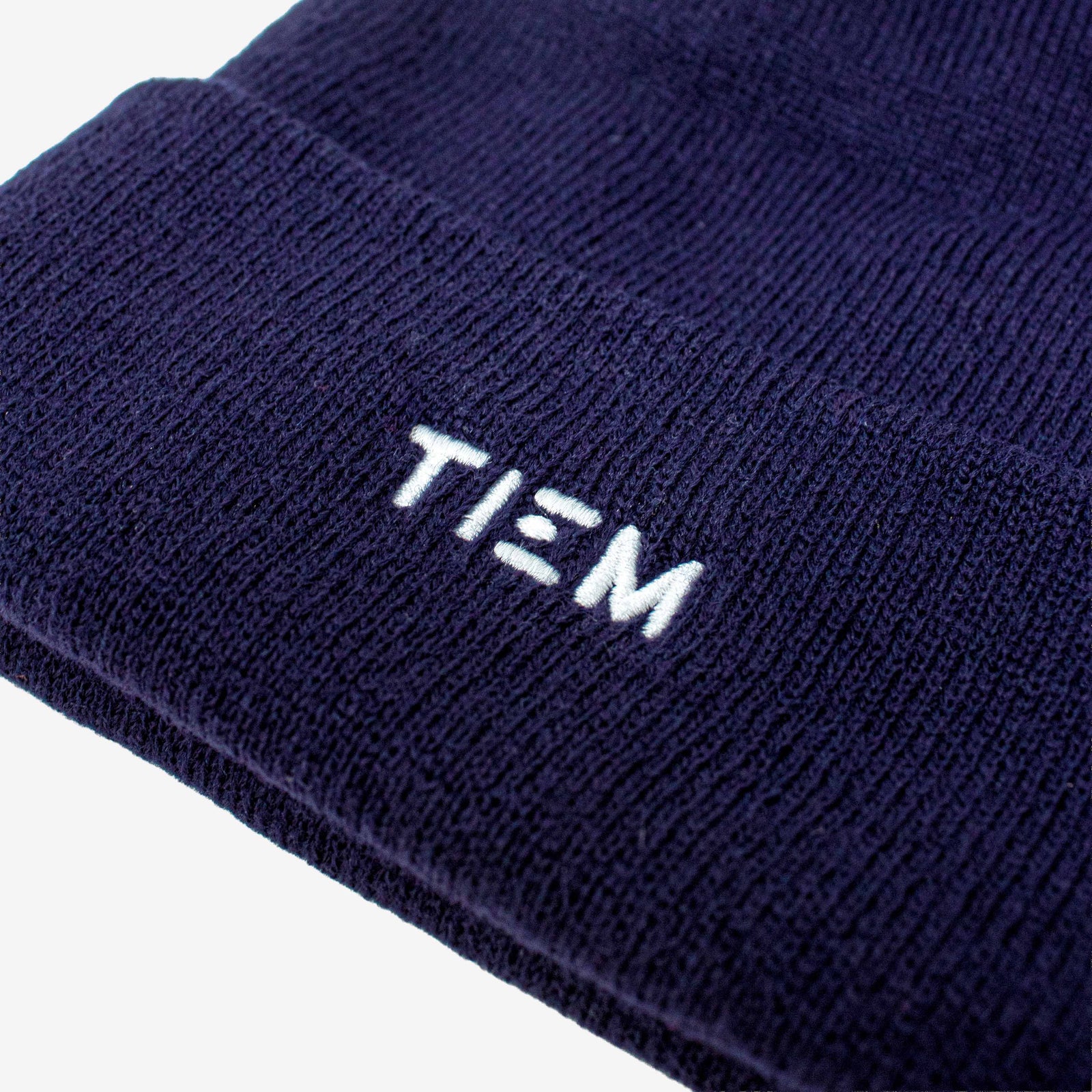 Beanie - Navy/White
