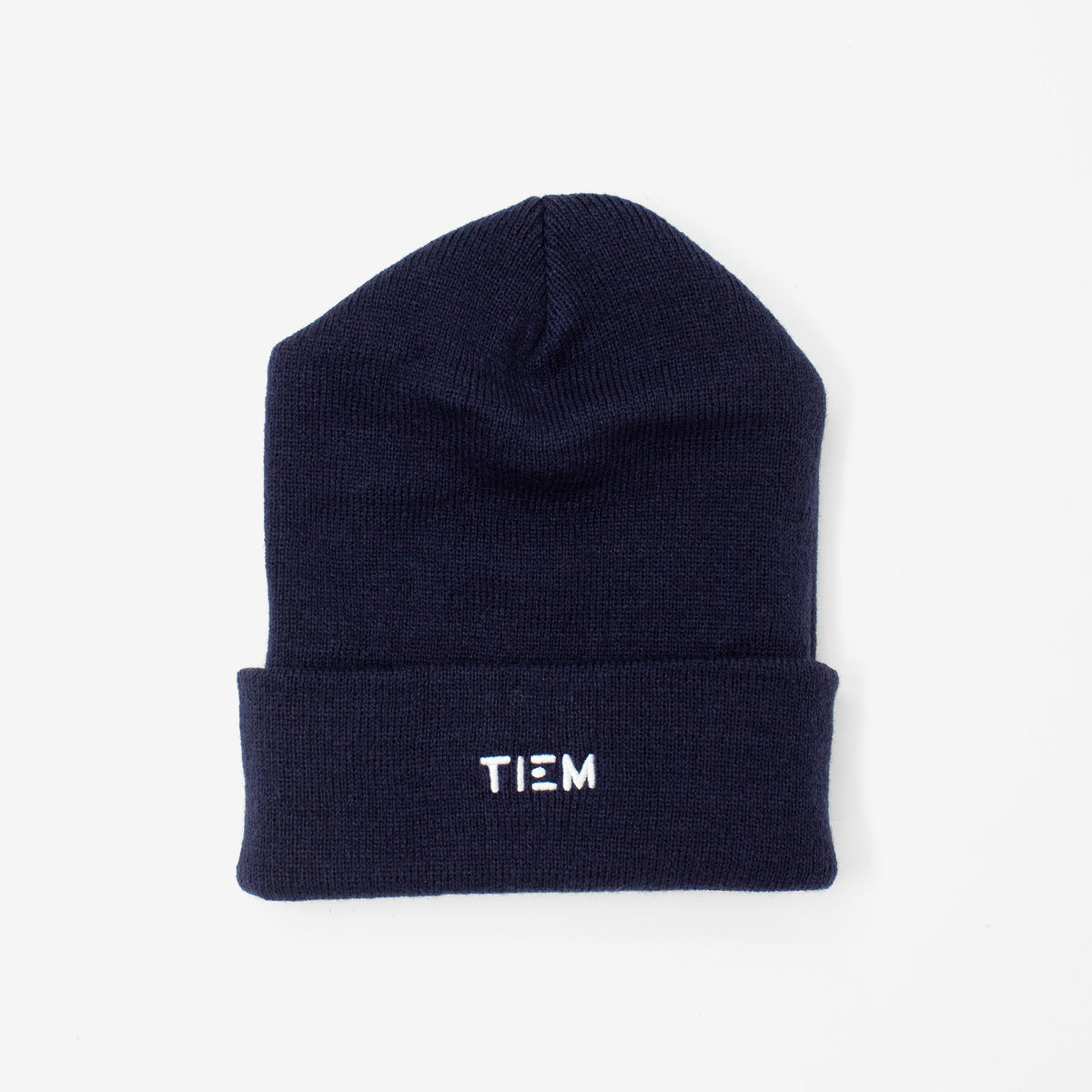 Beanie - Navy/White