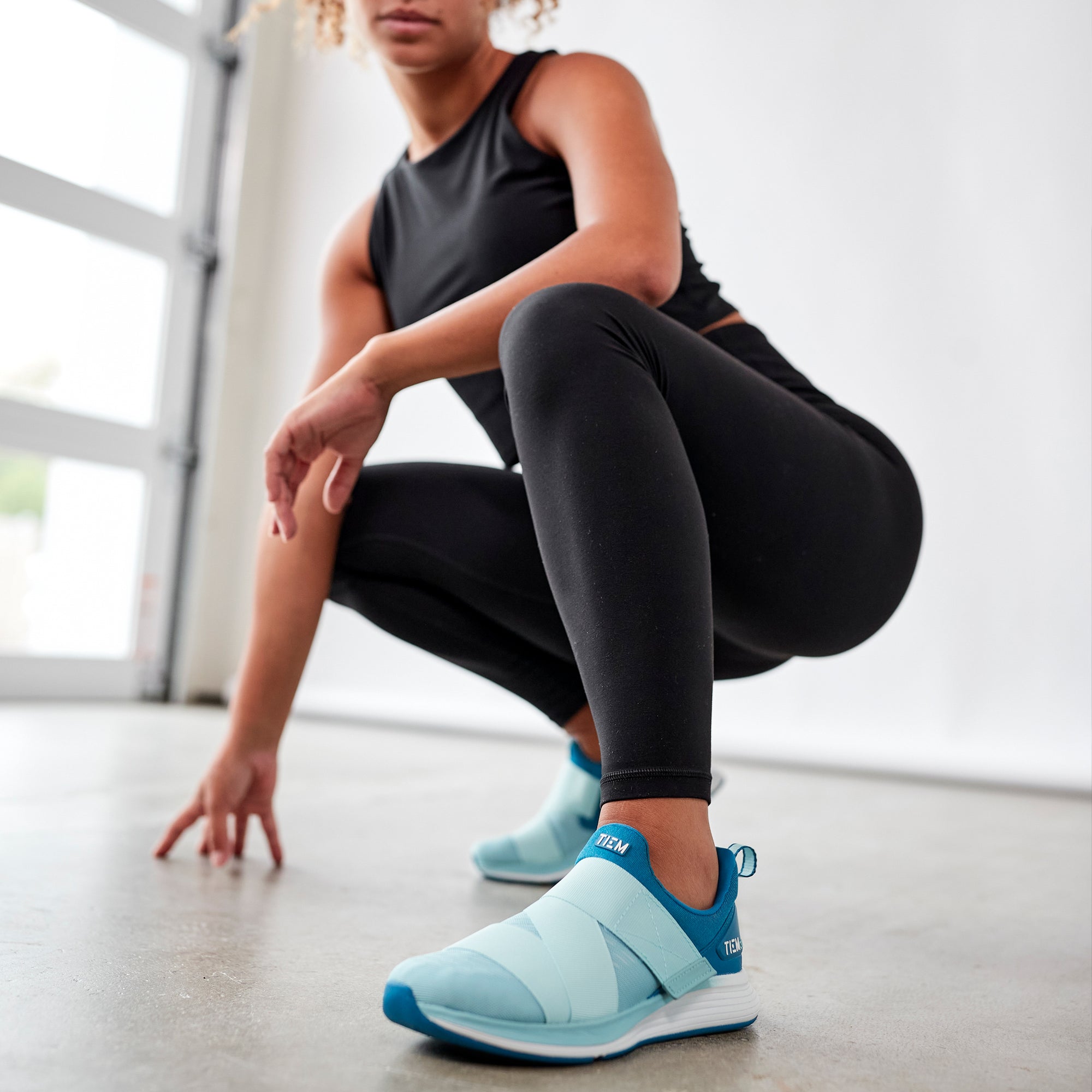 Tiem Latus Women s Shoes Aqua 6 M