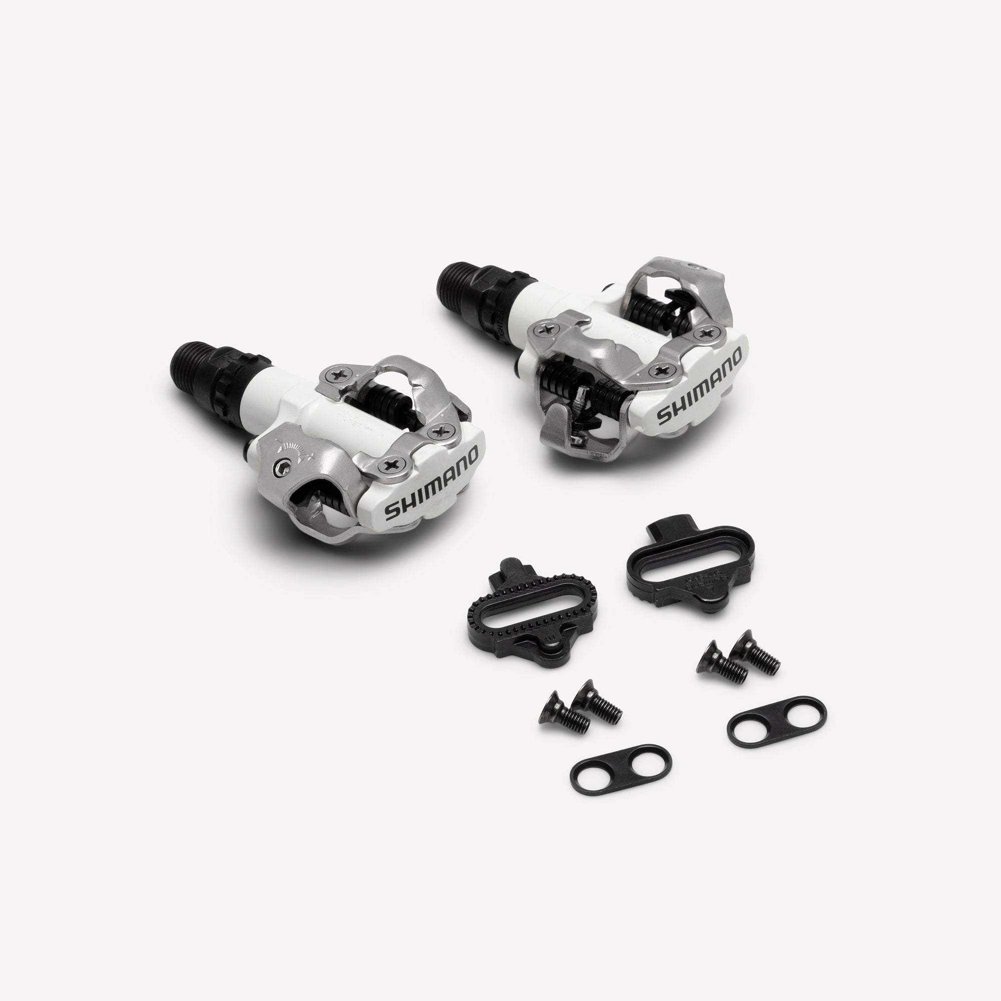 shimano+schuhe+pedale+set Shimano PD-M520 SPD Pedals White