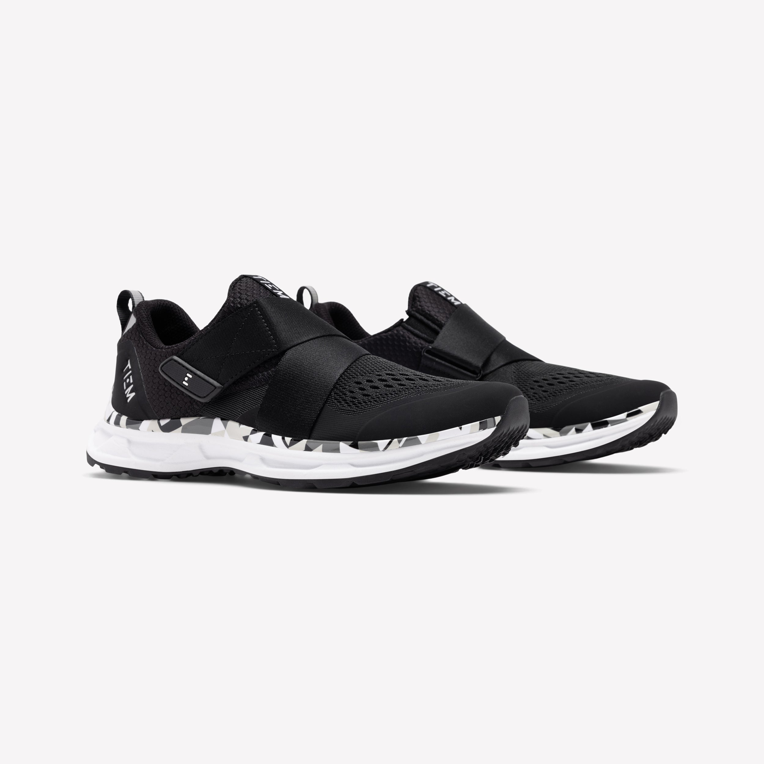 Slipstream Cycling Shoe Black Geometric TIEM